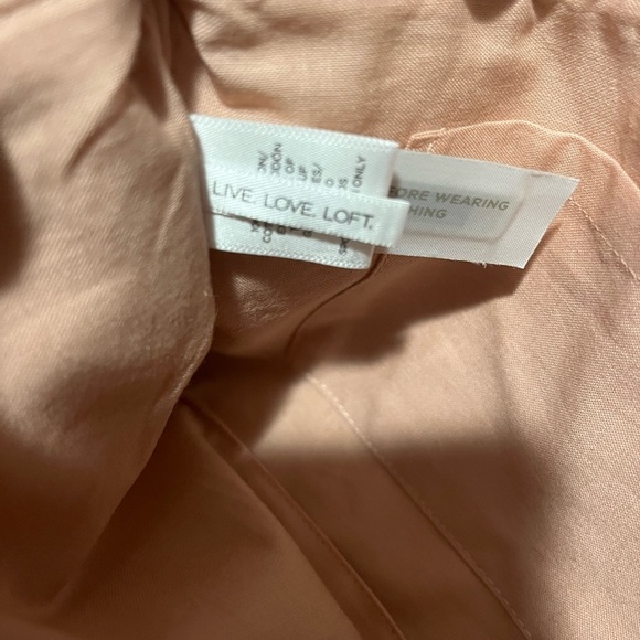 Loft Pink Velvet Beaded Zip Cosmetic Bag w/ Interior Pocket, NWOT - Picture 4 of 5